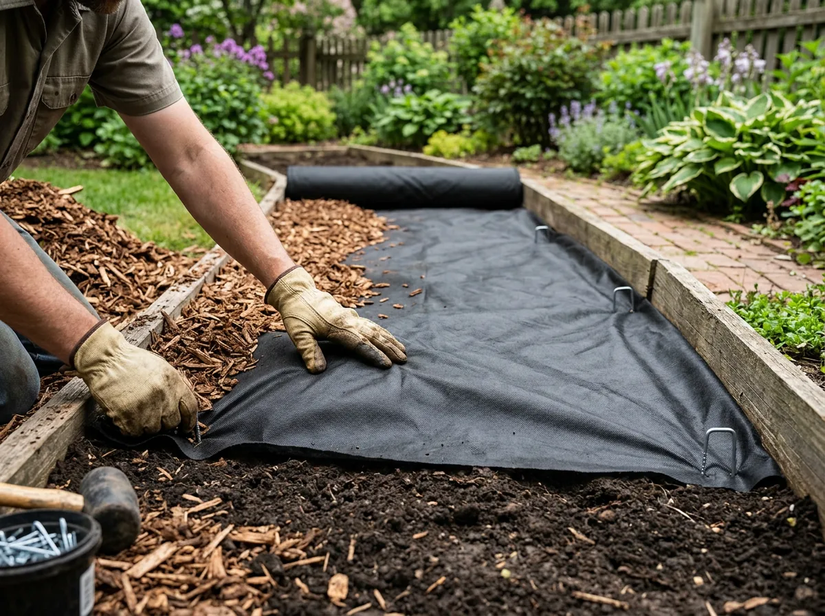 Weed Barrier Installation